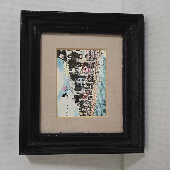 Vintage Signed Sunday Afternoon On The Battery By Bonnie Holden - Picture 2 of 16